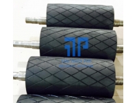 Trục cao su sọc dọc